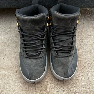 Grey Jordan 12 size 9